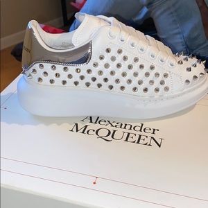 Alexander McQueen spiked sneakers